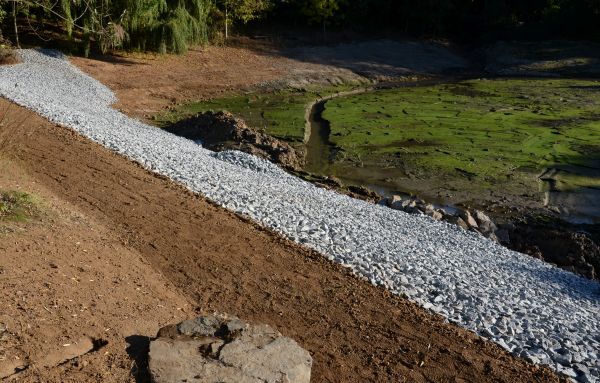 Landscape Swales Installation in Madison