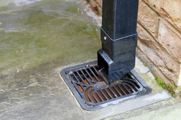 Porch Drainage Installation in Madison