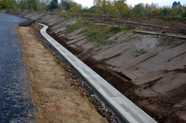 Slope Drainage Installation in Madison